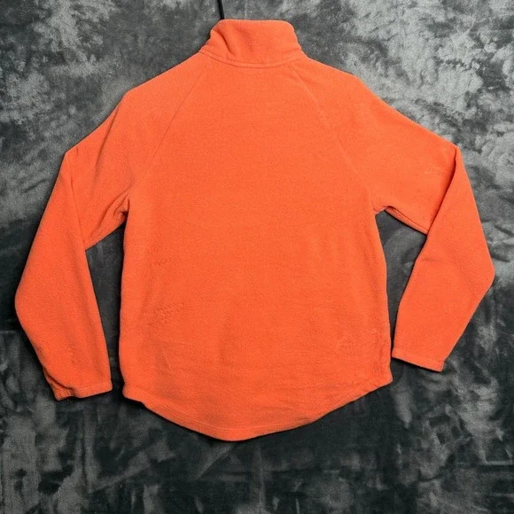 Patagonia Womens Orange Classic Microdini Fleece Jacket Size Small - Picture 13 of 16